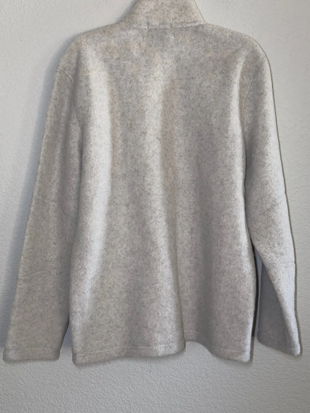Smartwool Men's Light Gray Full-Zip Fleece Jacket